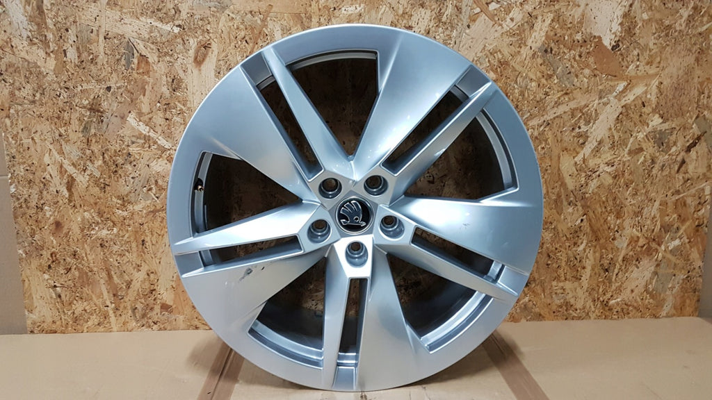 1x Alufelge 19 Zoll 8.0" 5x112 45ET 5LA601025B Skoda Enyaq Rim Wheel FEL6698559475wp