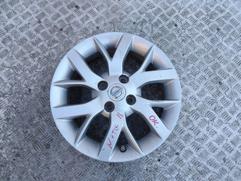 1x Alufelge 15 Zoll Nissan Note E12 Rim Wheel FEL2432603896bj