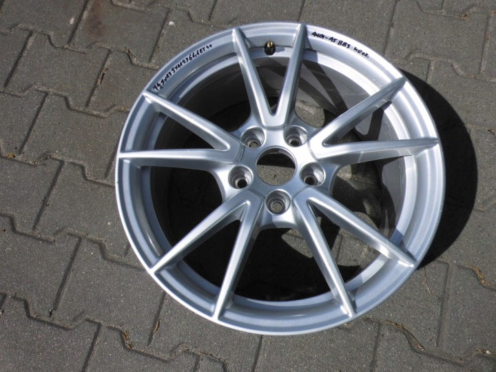 1x Alufelge 17 Zoll 7.5" 5x112 41ET Glanz Silber 8B3601025A Audi A5 Rim Wheel FEL4019832588ur