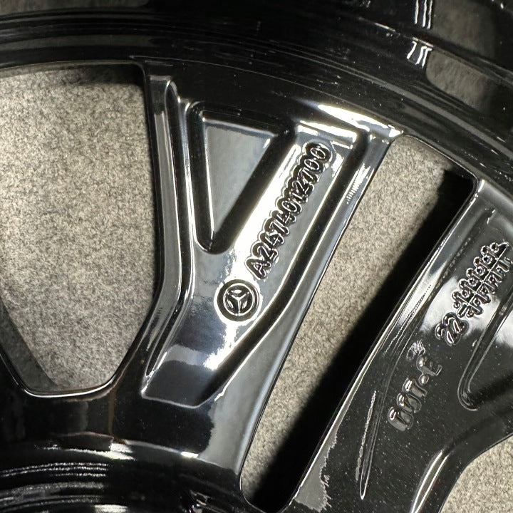 4x Alufelge 18 Zoll 7.5" 5x112 53ET Glanz Schwarz A2474012700 Mercedes-Benz Gla FEL2683057306tj