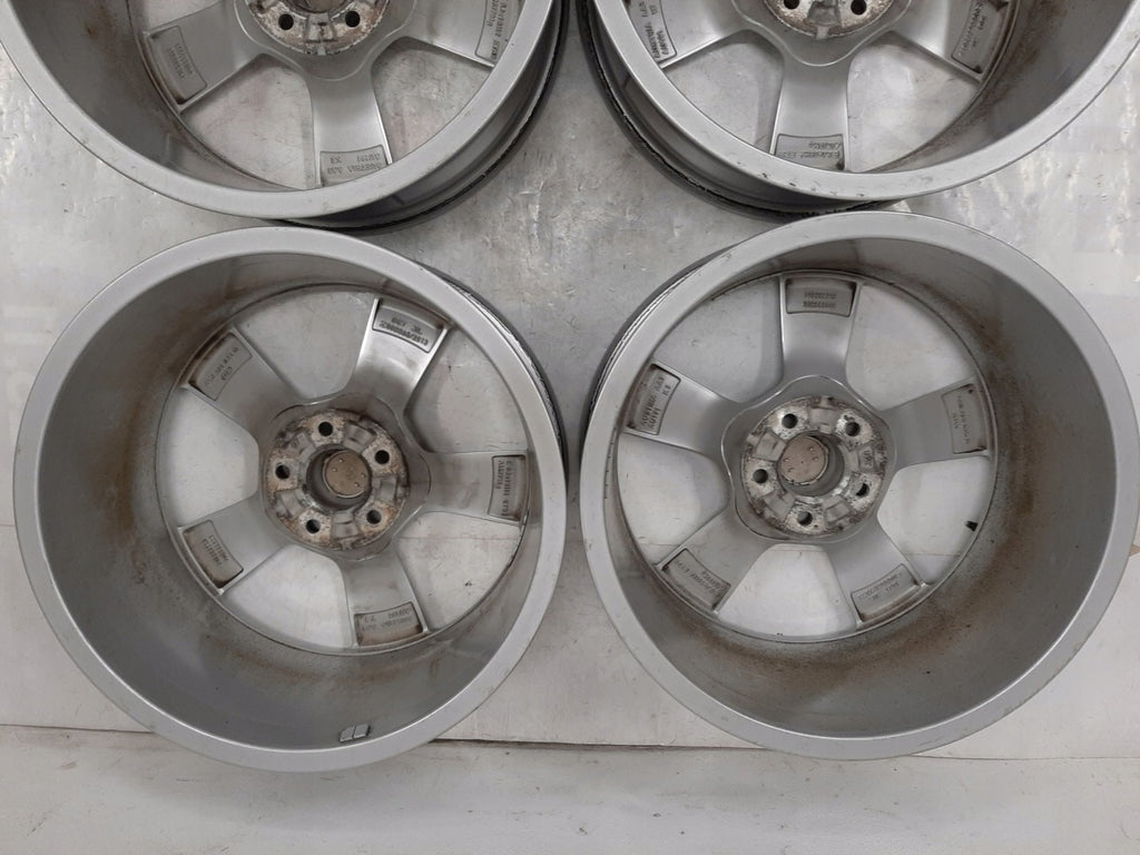 4x Alufelge 18 Zoll 8.0" 5x112 39ET Glanz Silber 4K0601025D Audi A6 C8 Rim Wheel FEL3859377775dm