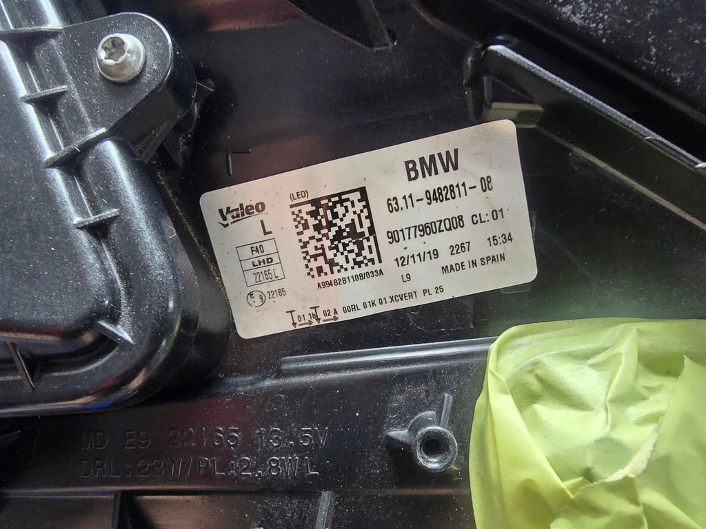 Frontscheinwerfer BMW 1 F40 9482811 LED Ein Stück (Rechts oder Links) Headlight SCH3847422700bn