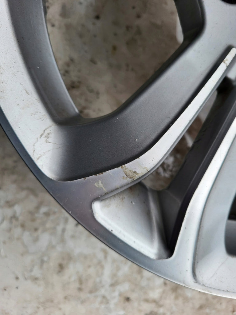 1x Alufelge 16 Zoll 6.0" 4x108 23ET Glanz Grau 9673773677 96737736 Peugeot