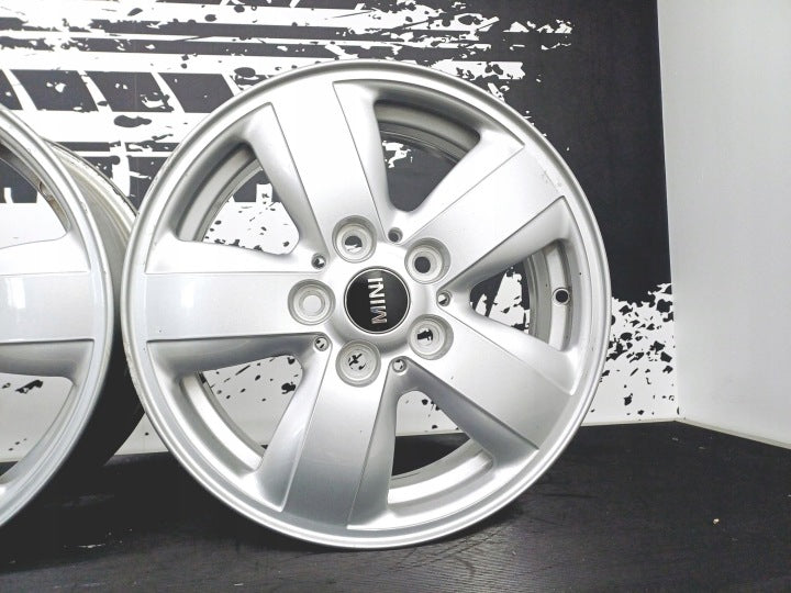4x Alufelge 15 Zoll 5.5" 5x112 46ET 6855101 Mini Rim Wheel FEL7050850755oh