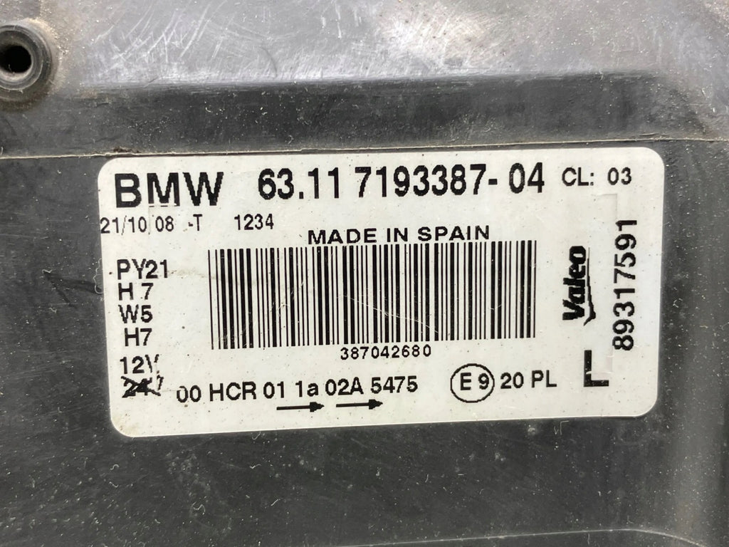 Frontscheinwerfer BMW 1 E81 E87 7193387-04 54755476 Links Scheinwerfer Headlight SCH3263436899ce
