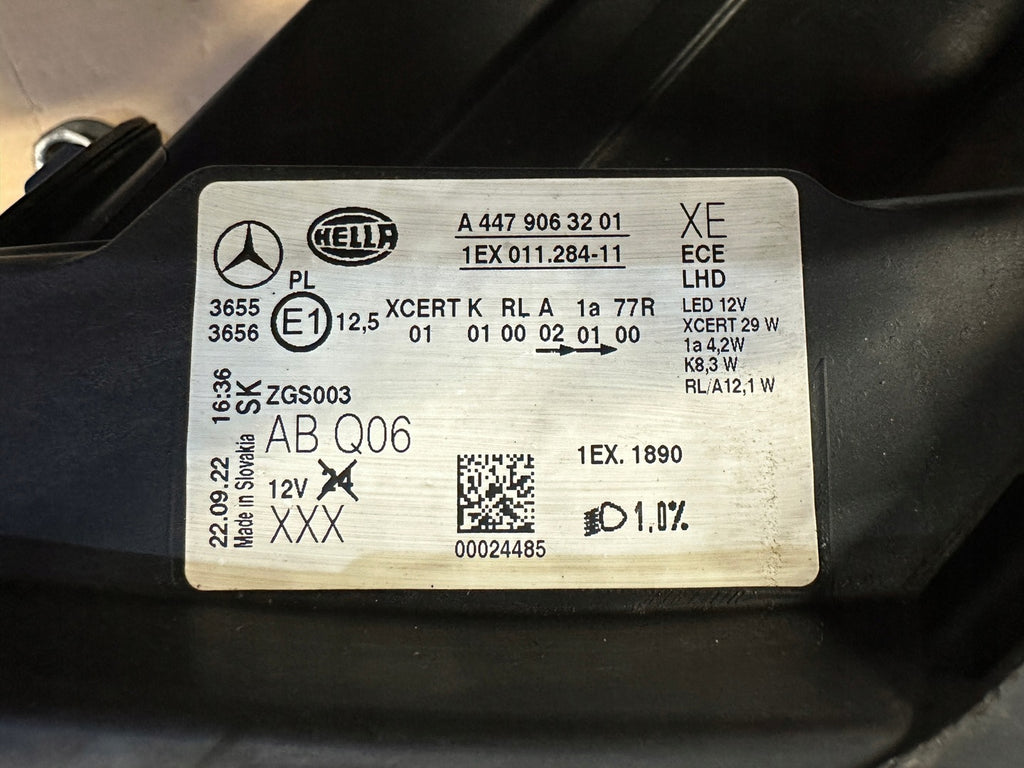 Frontscheinwerfer Mercedes-Benz Vito W447 A4479063201 Full LED Links Headlight SCH4723139354fs