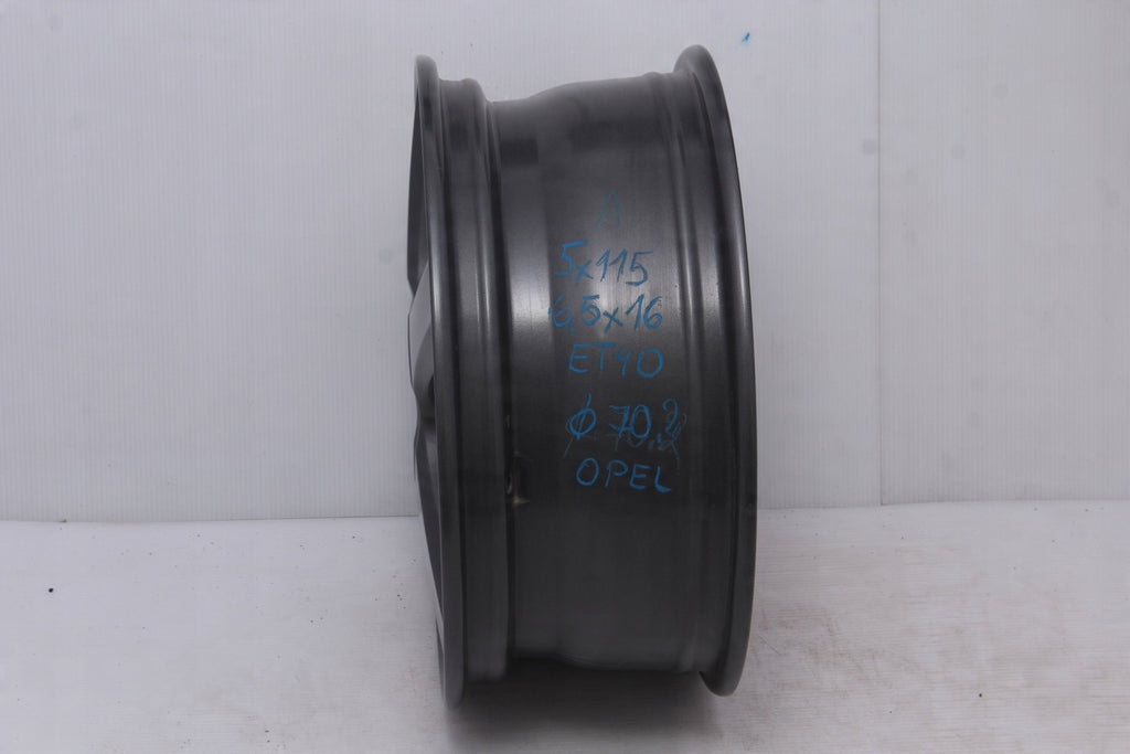 4x Alufelge 16 Zoll 6.5" 5x115 40ET 48381 Opel Rim Wheel