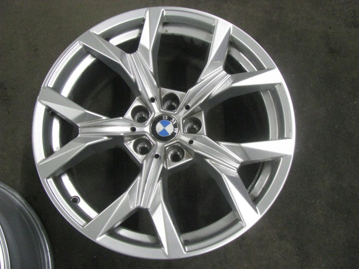 1x Alufelge 18 Zoll 8.0" 5x112 15ET Glanz Silber 5A6F0F9 BMW Rim Wheel FEL8306545850il