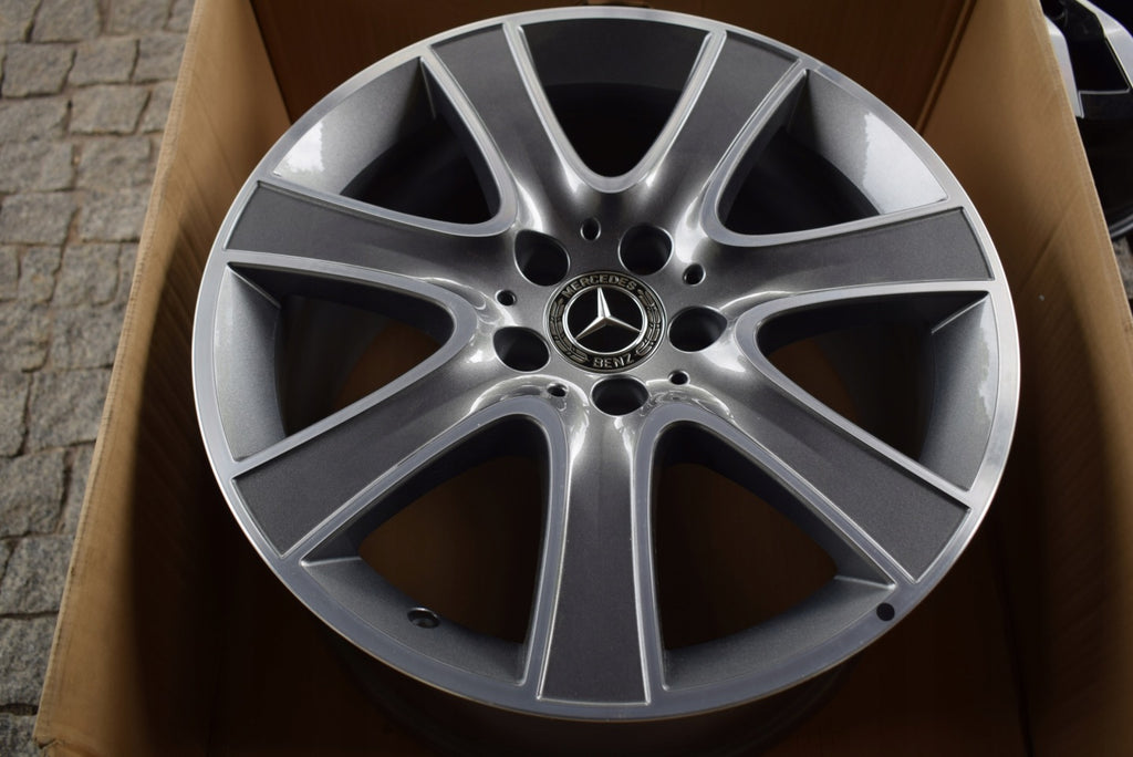 1x Alufelge 18 Zoll 9.5" 5x112 A2224011102 Mercedes-Benz Rim Wheel FEL5952450446ax