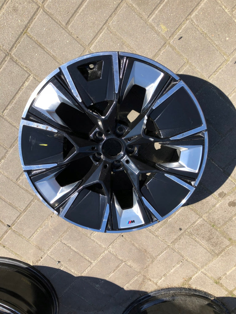 1x Alufelge 20 Zoll 9.5" 3x112 7916268 BMW Ix3 Rim Wheel FEL3956297001cv