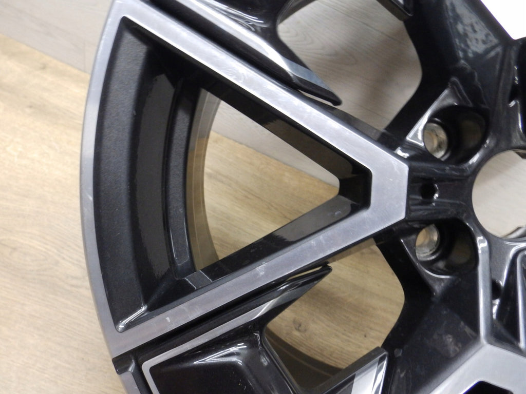 1x Alufelge 18 Zoll 8.5" 5x112 36ET Glanz Schwarz 8747286 BMW G26 Rim Wheel FEL8569428129lr