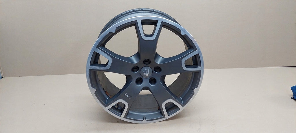 1x Alufelge 20 Zoll 9.0" 5x114.3 40 5ET Matt Schwarz 670044701 Maserati Levante