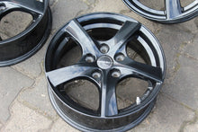 Laden Sie das Bild in den Galerie-Viewer, 4x Alufelge 15 Zoll 5.5" 5x112 46ET Glanz Schwarz Audi I Rim Wheel FEL8452208896gk