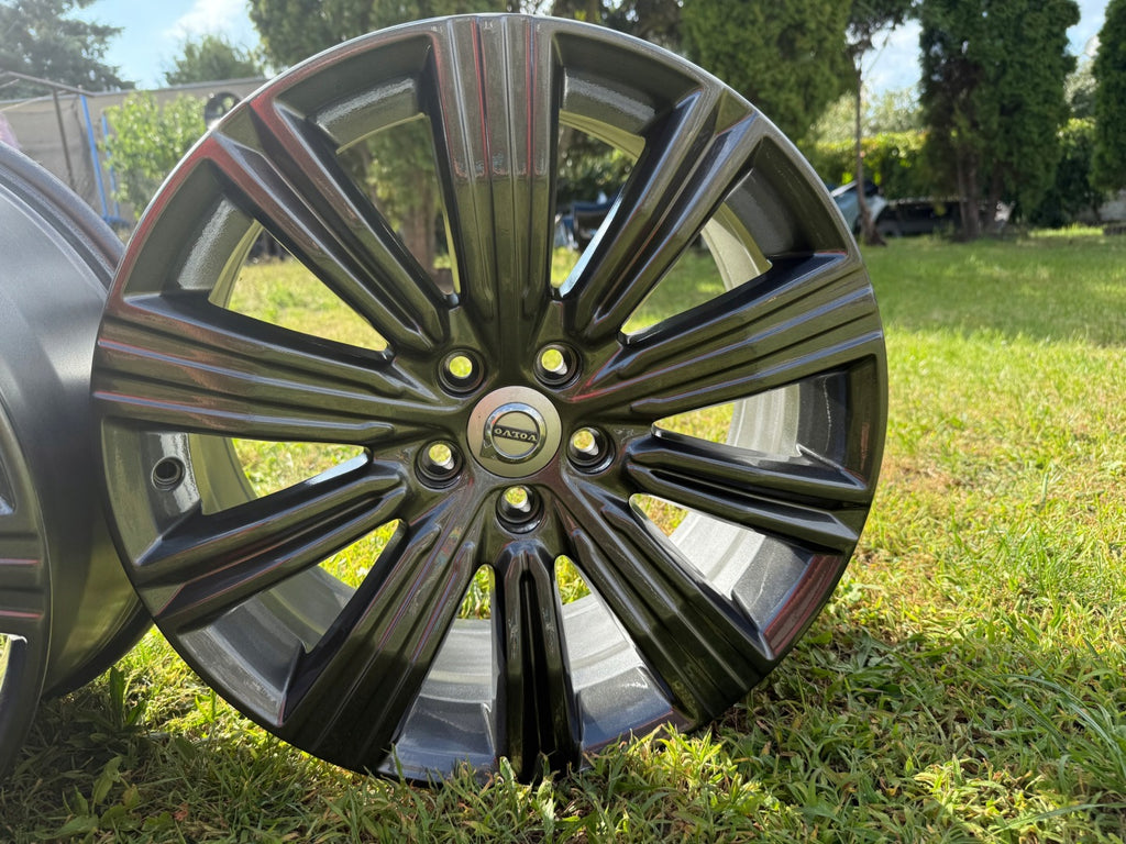 4x Alufelge 18 Zoll 8.0" 5x108 42ET Glanz Graphit Volvo V60 I S60 Rim Wheel FEL9050437923cv