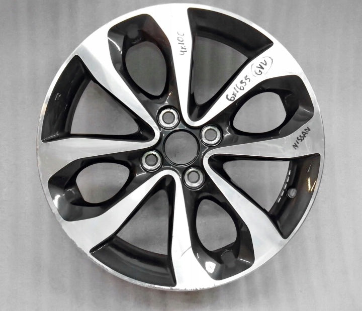 1x Alufelge 16 Zoll 6.0" 4x100 55ET 3HM3A Mg Micra Rim Wheel FEL6849126479az