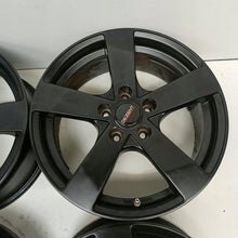 Laden Sie das Bild in den Galerie-Viewer, 4x Alufelge 17 Zoll 7.0" 5x114.3 40ET Glanz Schwarz Toyota Corolla Rim Wheel FEL1304247263hv