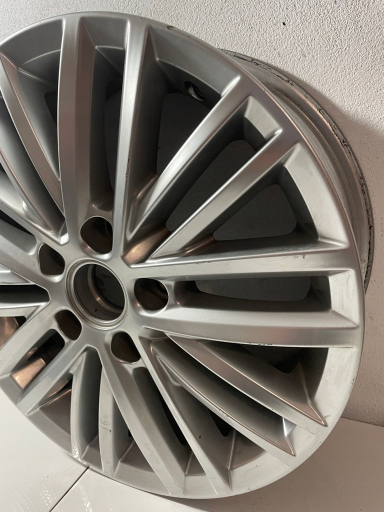 1x Alufelge 16 Zoll 6.0" 5x112 50ET Glanz Silber 2K5601025J VW Caddy I Rim Wheel FEL8287594168cv
