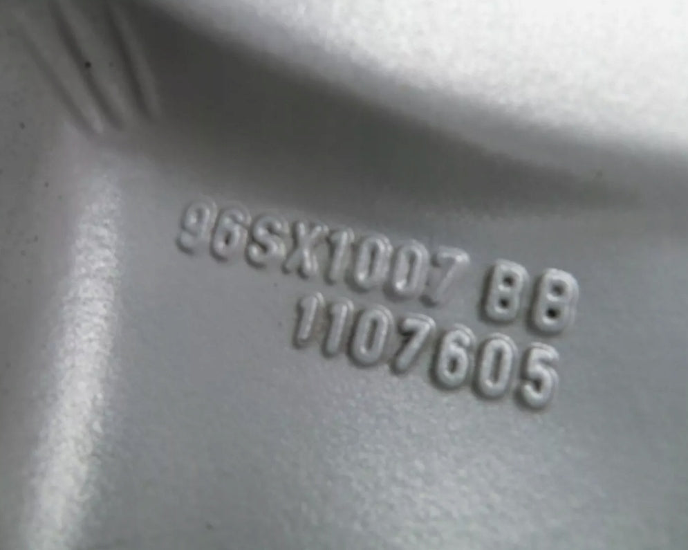 1x Alufelge 16 Zoll 6.0" 4x108 40ET Glanz Silber 96SX1007AB Ford Mondeo Fiesta FEL6265518411lj