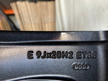 Load image into Gallery viewer, 1x Alufelge 20 Zoll 9.0" 5x112 38ET Glanz Graphit 4KE601025AA Audi E-Tron Mg FEL2300430630er