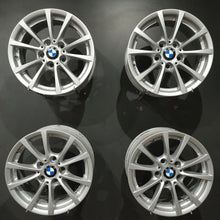 Laden Sie das Bild in den Galerie-Viewer, 4x Alufelge 16 Zoll 7.0" 5x120 31ET Glanz Silber 6796236 BMW E91 F30 E90 F31 FEL9319396707gf