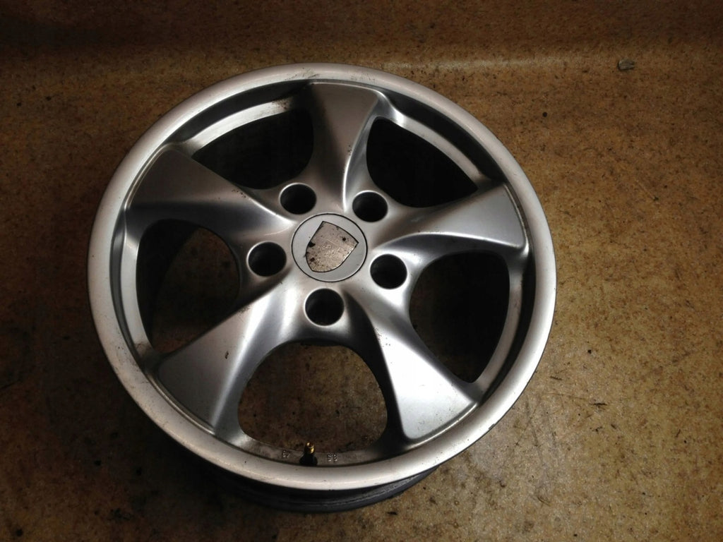 1x Alufelge 17 Zoll 8.5" 5x112 Porsche Boxster 986 Rim Wheel FEL2163481411qm
