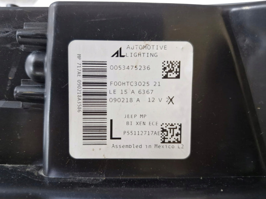 Frontscheinwerfer Jeep Compass P55112717AE Links Scheinwerfer Headlight SCH2393622864id