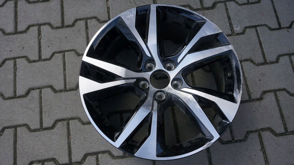 1x Alufelge 18 Zoll 8.0" 5x108 42ET Schwarz 32294235 Volvo Xc60 Rim Wheel