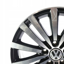 Laden Sie das Bild in den Galerie-Viewer, 1x Alufelge 17 Zoll 7.5" 5x112 47ET Glanz Schwarz 3AA601025G VW Passat B7 FEL6517189796hw