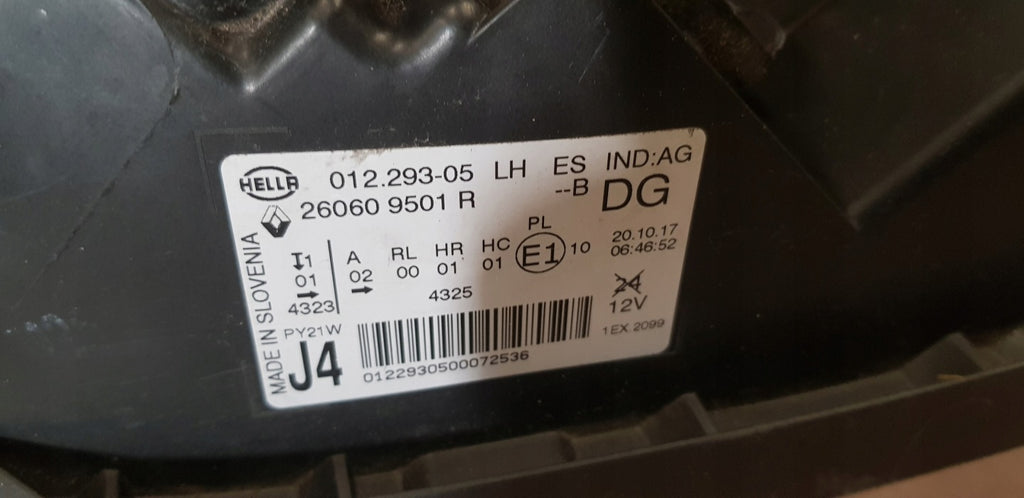 Frontscheinwerfer Renault Scenic 260609501R Full LED Links Headlight SCH8803575598gw