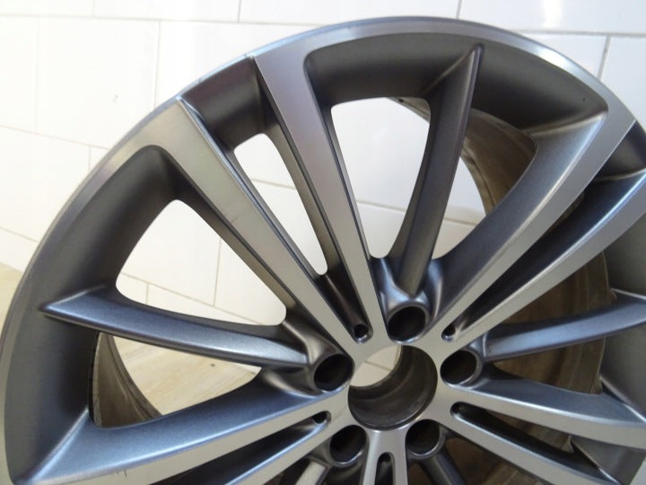 1x Alufelge 19 Zoll 9.0" 5x112 33ET Matt Schwarz A2574010400 Mercedes-Benz Cls FEL4250085562wv