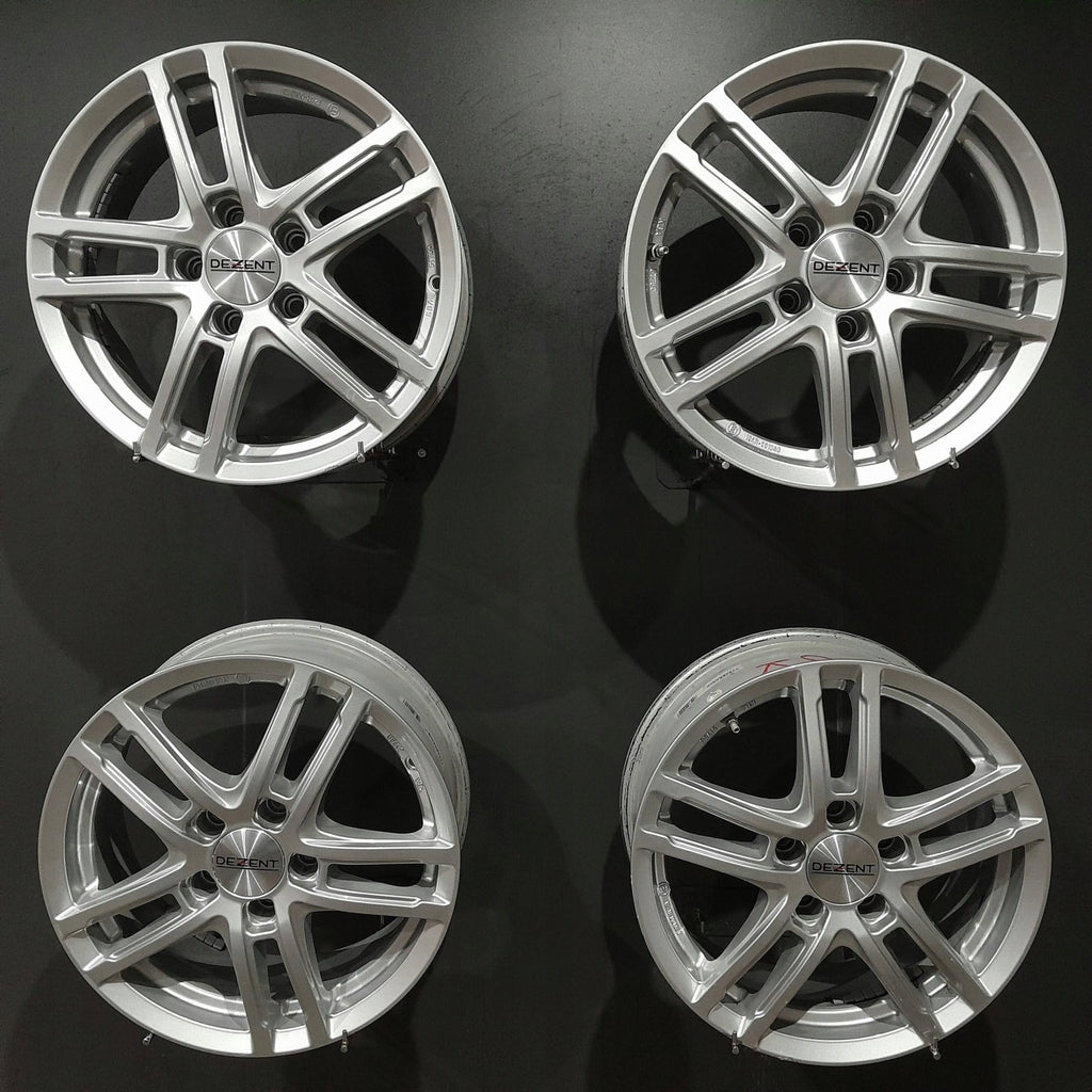 4x Alufelge 16 Zoll 6.5" 5x112 38ET KBA51750 Skoda Octavia II Golf Vii Rim Wheel FEL1330516552yg