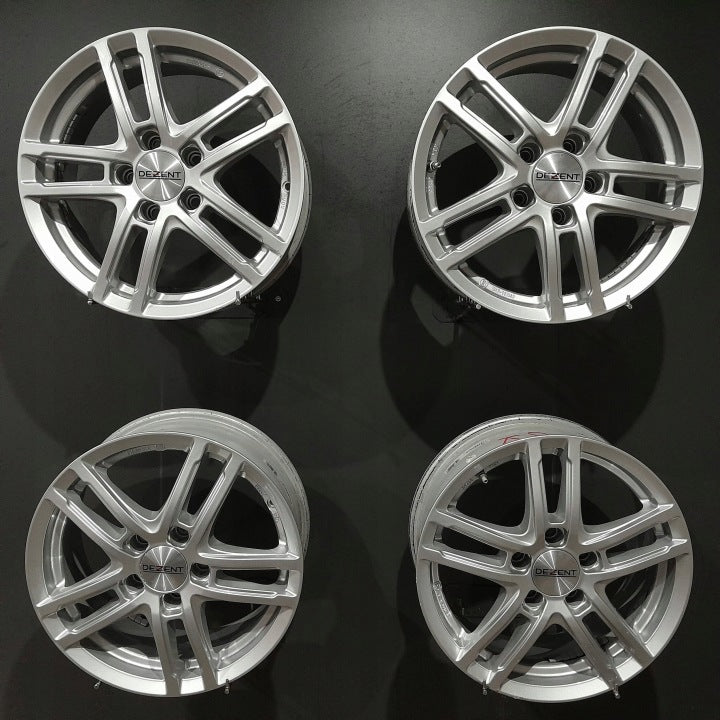 4x Alufelge 16 Zoll 6.5" 5x112 38ET KBA51750 Skoda Octavia II Golf Vii Rim Wheel FEL1330516552yg