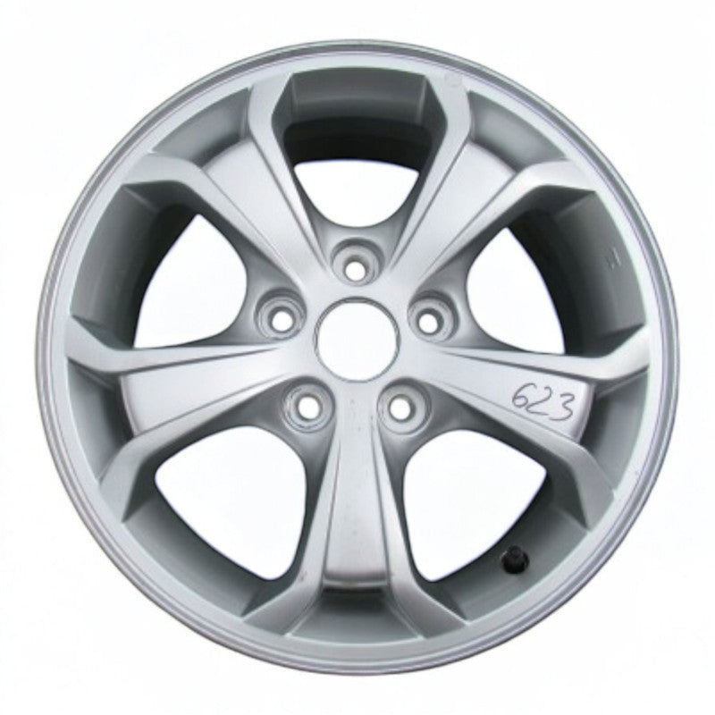 1x Alufelge 16 Zoll 6.5" 5x114.3 41ET Glanz Silber 52910-2E700 Hyundai Tucson