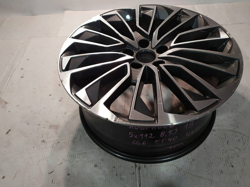 1x Alufelge 19 Zoll 8.5" 5x112 40ET Glanz Graphit 4K0601025 Audi A6 Mg Rim Wheel FEL8986171032qv