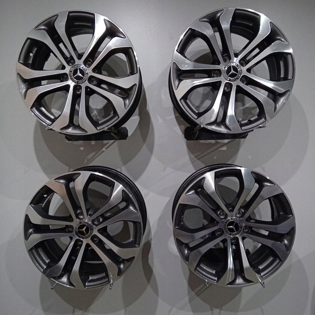 4x Alufelge 17 Zoll 7.5" 5x112 36ET A2534010600 Mercedes-Benz Glc X253 Rim Wheel FEL6157425658bi