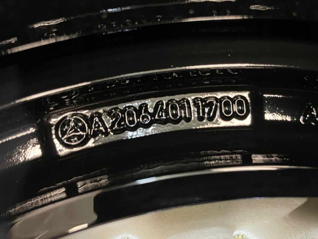 4x Alufelge 18 Zoll 7.5" 5x112 40ET Glanz Schwarz A2064011700 Mercedes-Benz Amg FEL7161110171te