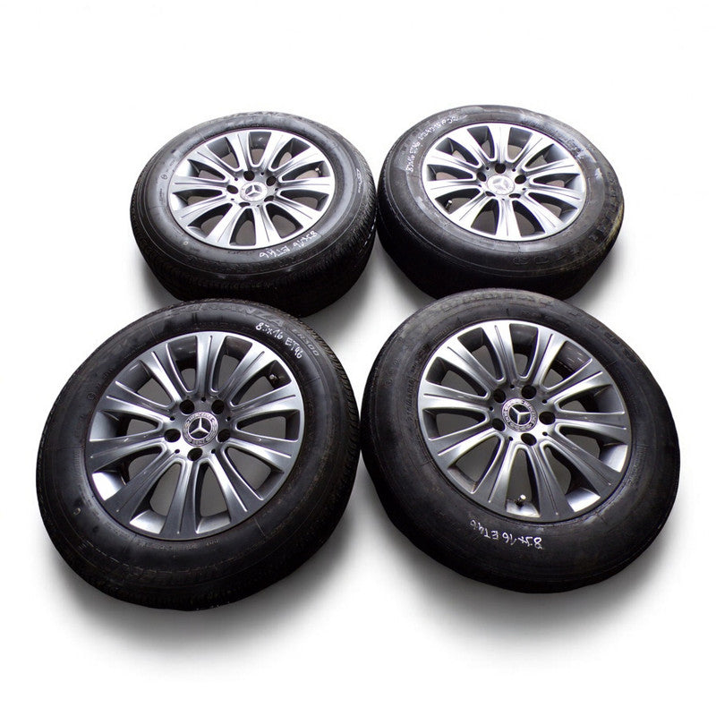 4x Alufelge 16 Zoll 8.0" 5x112 Mercedes-Benz W140 W124 W203 W212 W210 W202