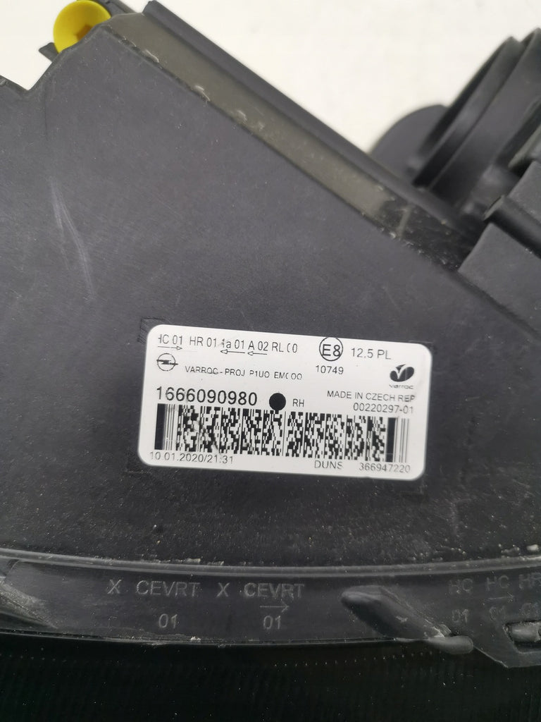 Frontscheinwerfer Opel Grandland X 1666090980 Rechts Scheinwerfer Headlight