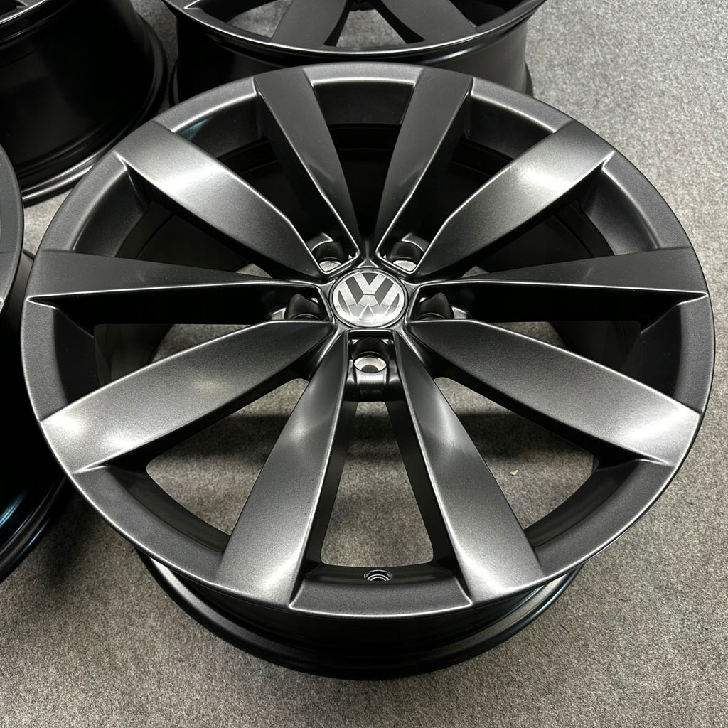 4x Alufelge 19 Zoll 8.0" 5x112 41ET Glanz Silber 1K8601025C VW Scirocco Passat FEL5277274442tt