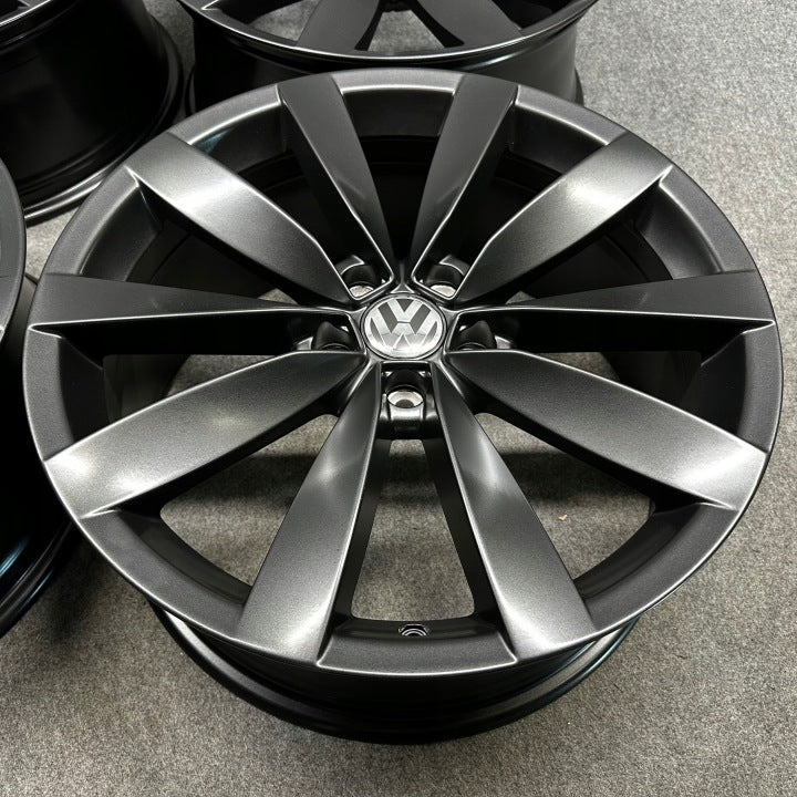 4x Alufelge 19 Zoll 8.0" 5x112 41ET Glanz Silber 1K8601025C VW Scirocco Passat FEL5277274442tt