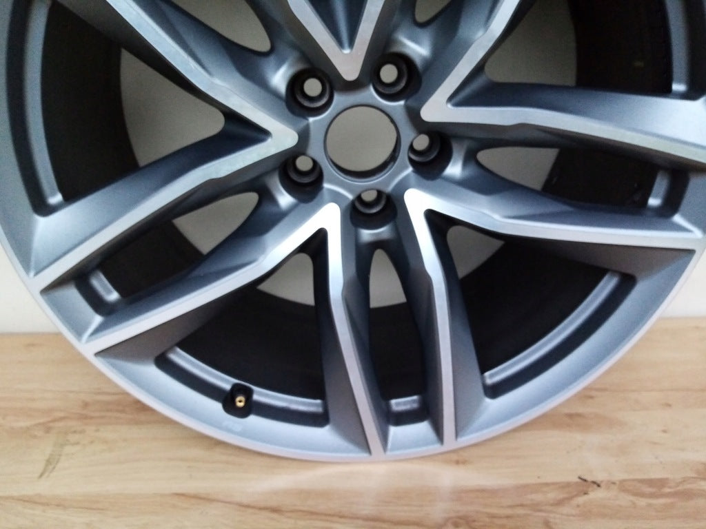 1x Alufelge 21 Zoll 9.5" 5x112 31ET Glanz Silber 4M0601025 Audi Q7 Rim Wheel FEL6146404258gz