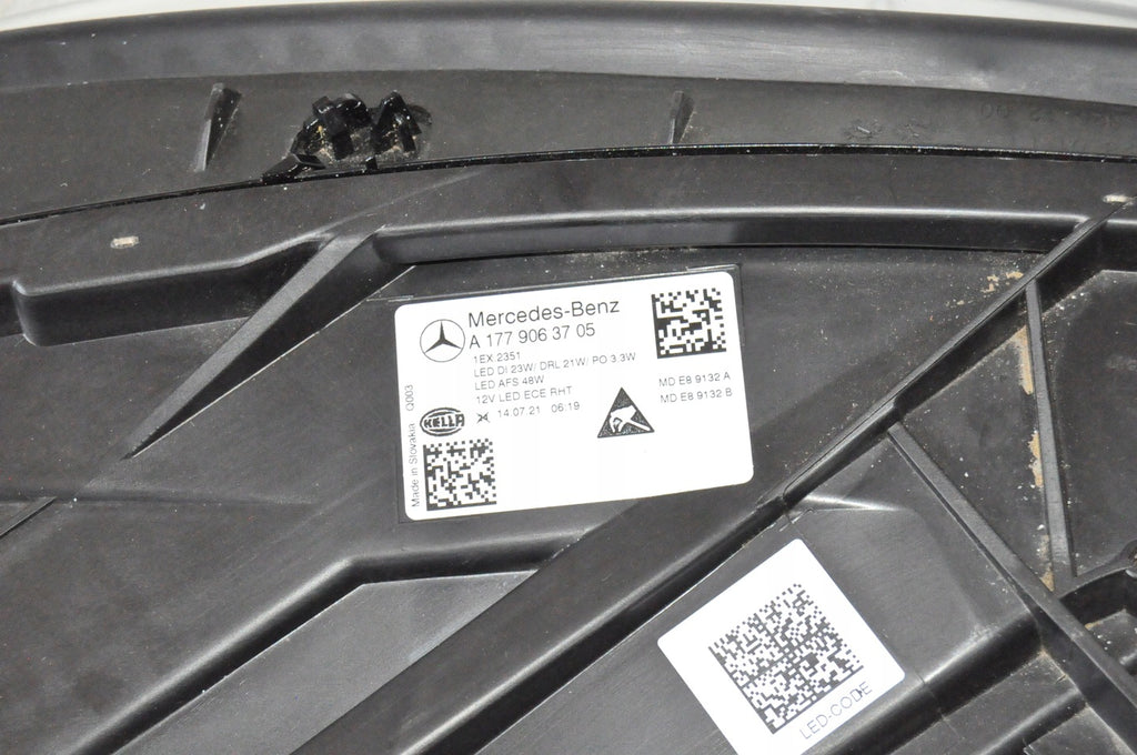 Frontscheinwerfer Mercedes-Benz W177 A1779063705 Full LED Rechts oder Links SCH6314510555qt