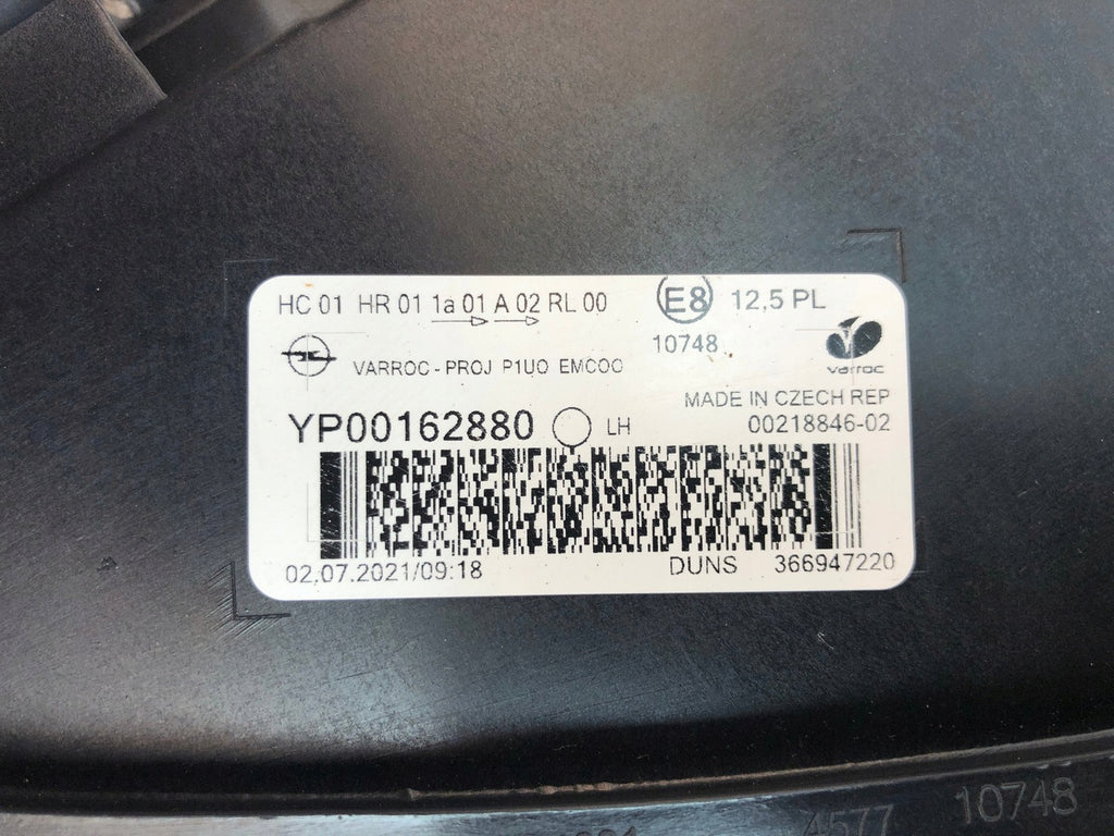 Frontscheinwerfer Opel Grandland X YP00162880 LED Links Scheinwerfer Headlight SCH3650619668li