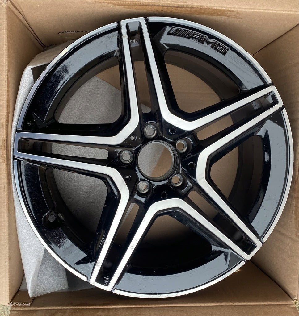 1x Alufelge 18 Zoll 7.5" 5x112 A1774011500 Mercedes-Benz Amg Rim Wheel FEL6882241572qc