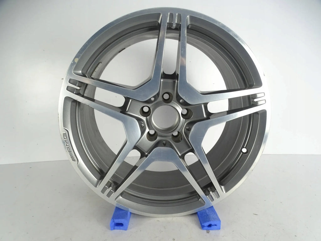 1x Alufelge 19 Zoll 9.5" 5x112 52ET A2124012802 Mercedes-Benz W212 Rim Wheel