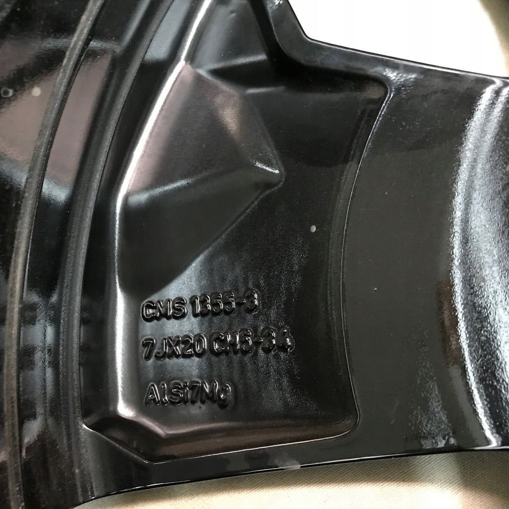 1x Alufelge 20 Zoll 7.0" 5x114.3 34ET Glanz Schwarz 403001816 Renault E-Tech