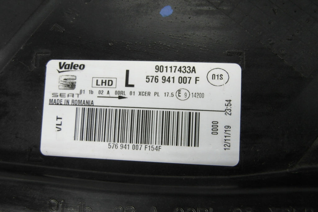 Frontscheinwerfer Seat Ateca 576941007F Full LED Links Scheinwerfer Headlight