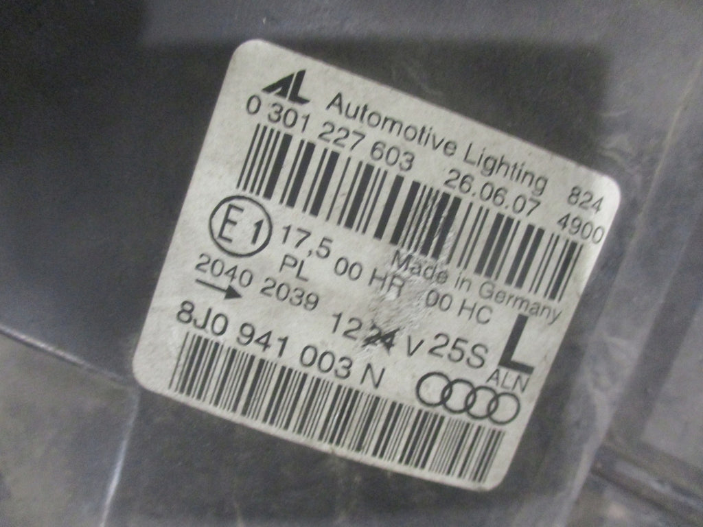 Frontscheinwerfer Audi Tt 8J0941003 Links Scheinwerfer Headlight SCH3310105529rg