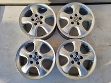 Load image into Gallery viewer, 4x Alufelge 16 Zoll 6.0" 5x112 49ET Silber 76110449 VW Caddy V Golf VII Touran FEL2627104544pm