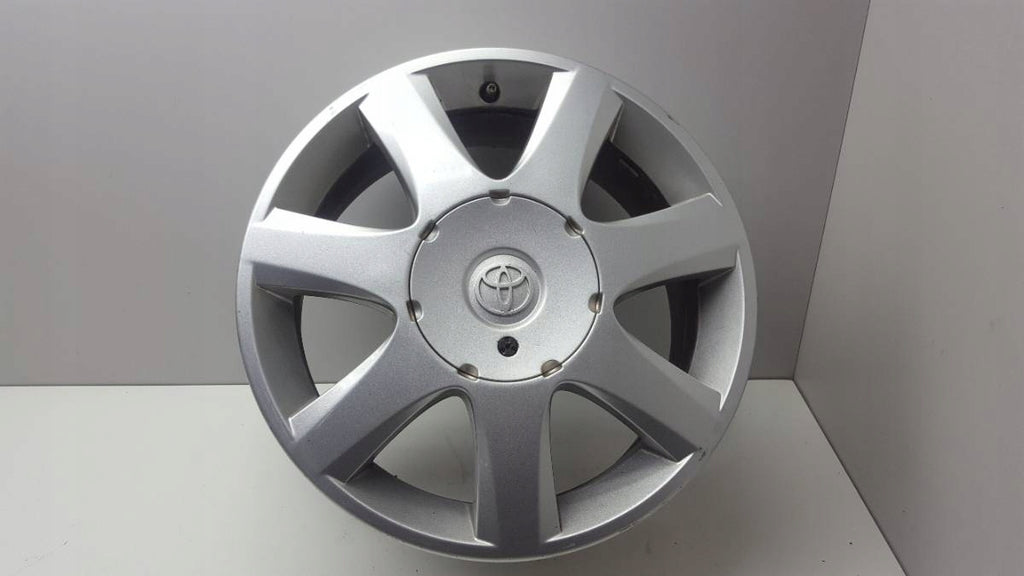 1x Alufelge 16 Zoll 6.5" 4x100 45ET Matt 5X10016E45T Toyota Avensis Rim Wheel